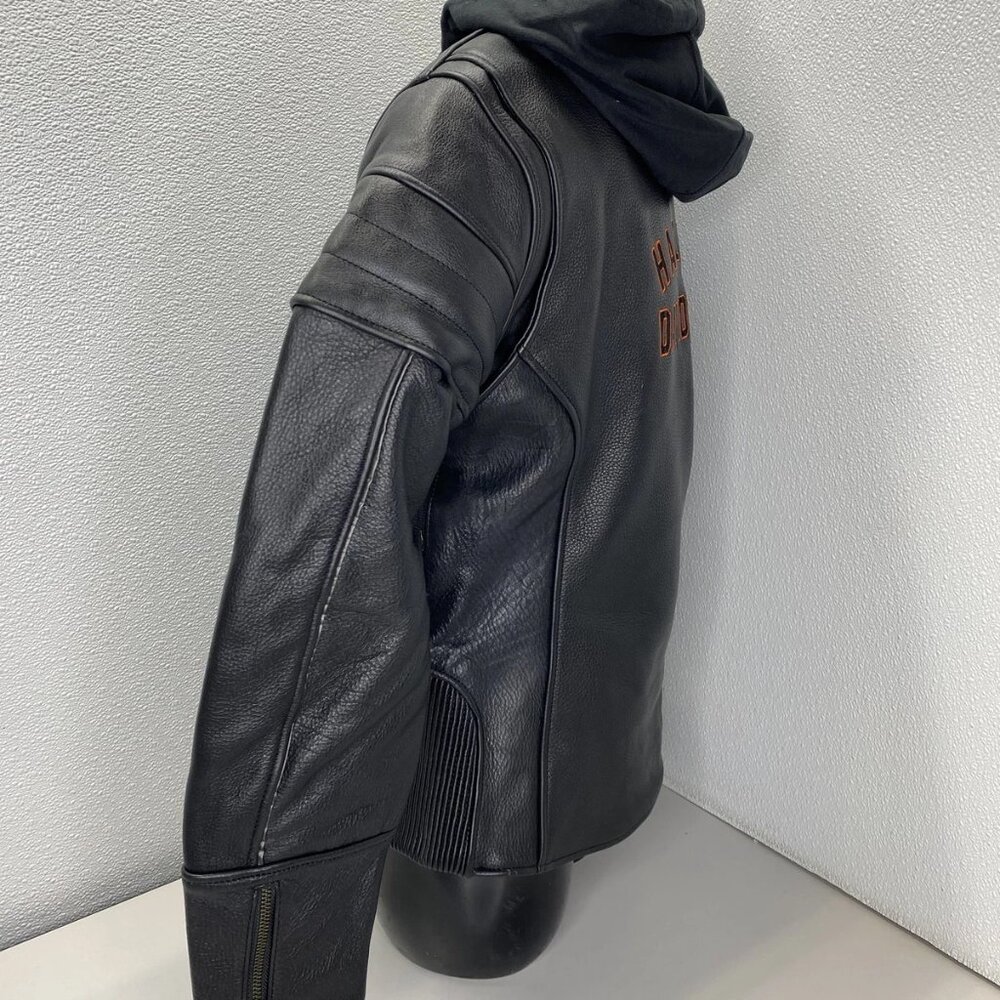 Harley Davidson Womens Jacket Miss Enthusiast 2.0 Leather 3-In-1 - Picture 11 of 13